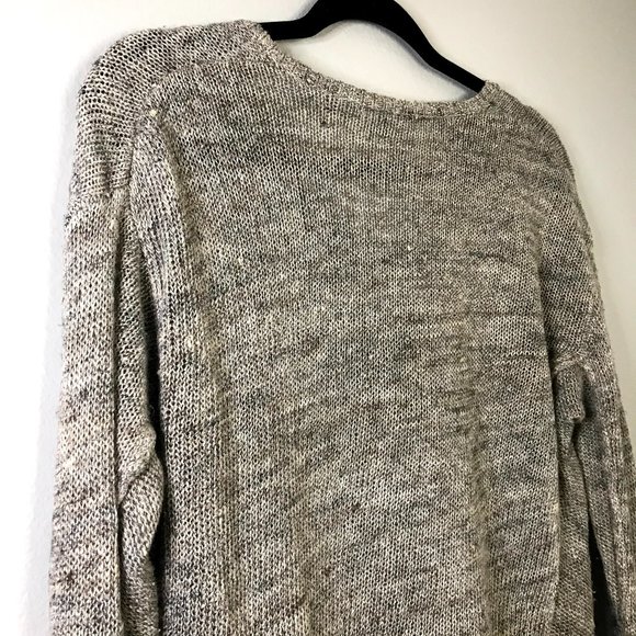 Vince split neck linen blend sweater - Picture 12 of 12